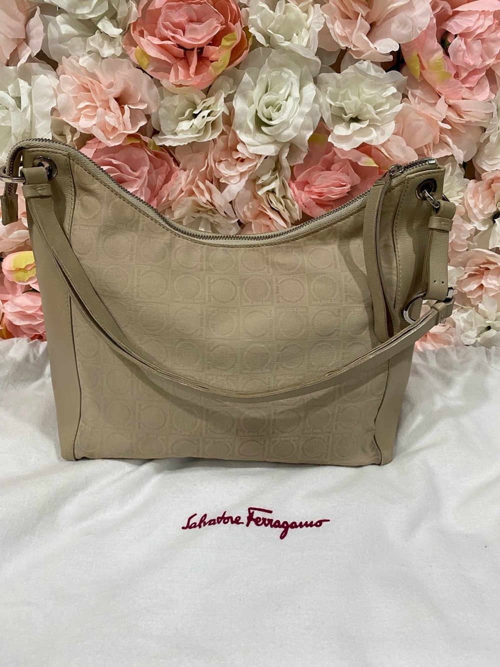 Salvatore Ferragamo Gancini Shoulder Bag